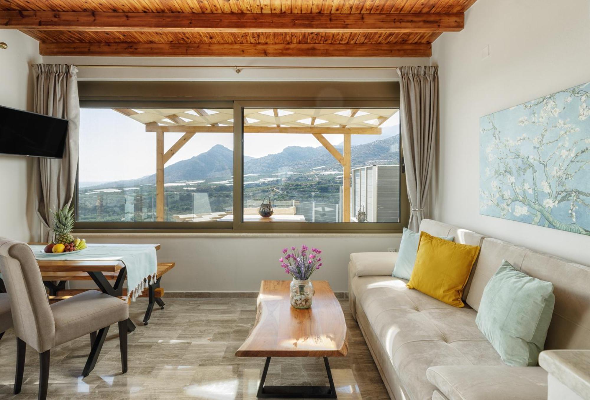 Mediterranean View Villa Makrýgialos المظهر الخارجي الصورة
