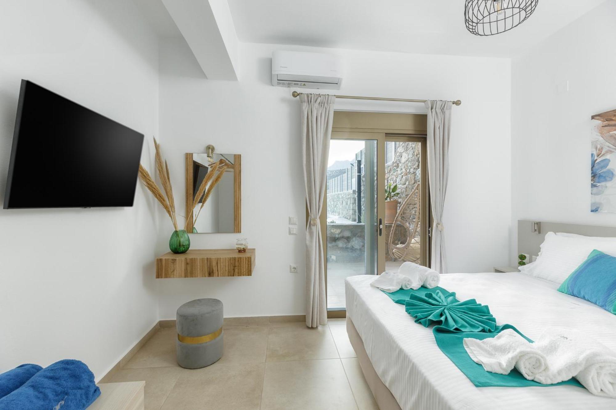 Mediterranean View Villa Makrýgialos المظهر الخارجي الصورة