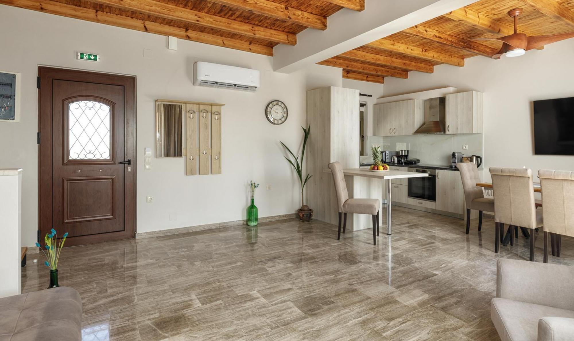 Mediterranean View Villa Makrýgialos المظهر الخارجي الصورة