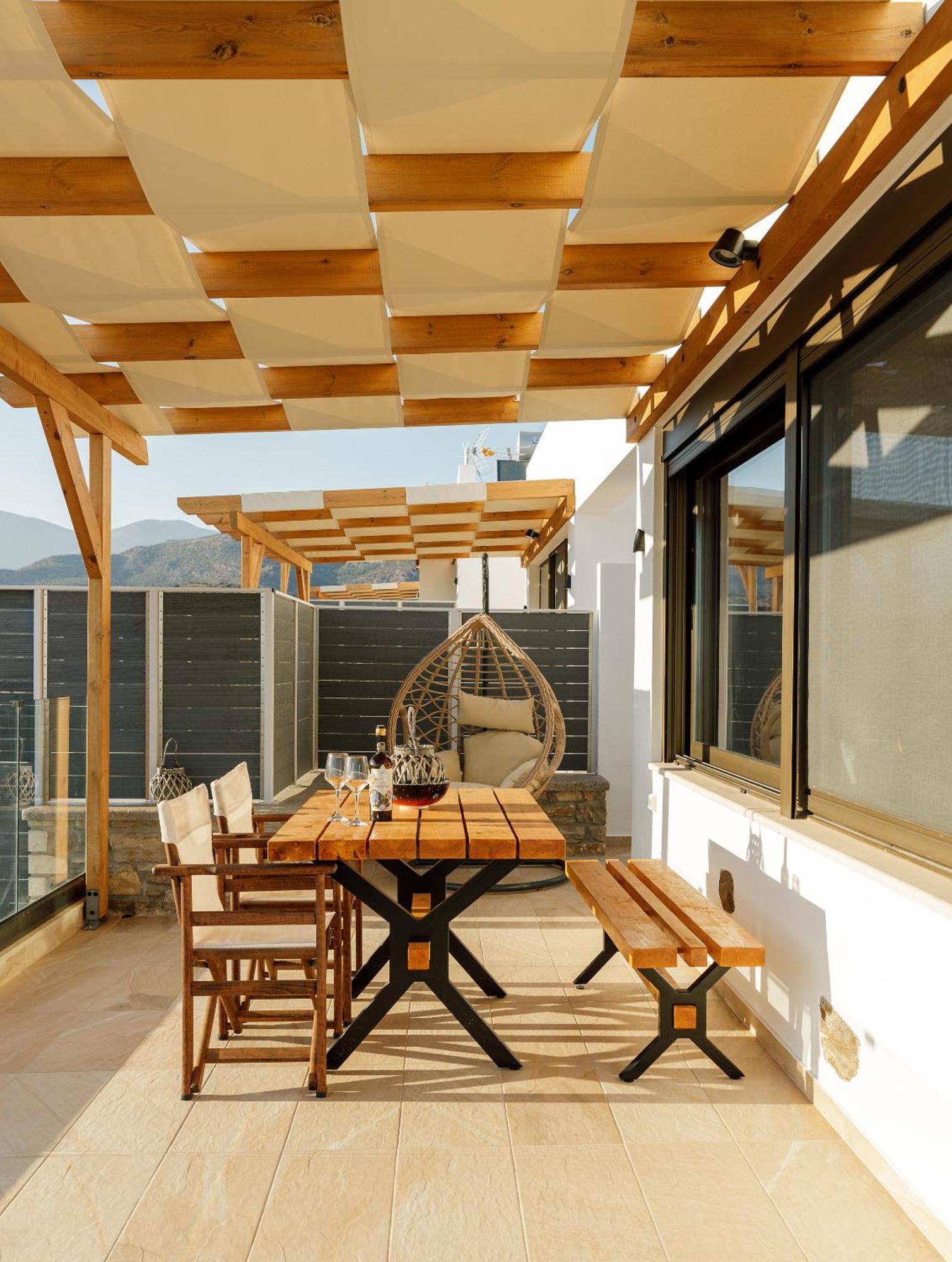Mediterranean View Villa Makrýgialos المظهر الخارجي الصورة