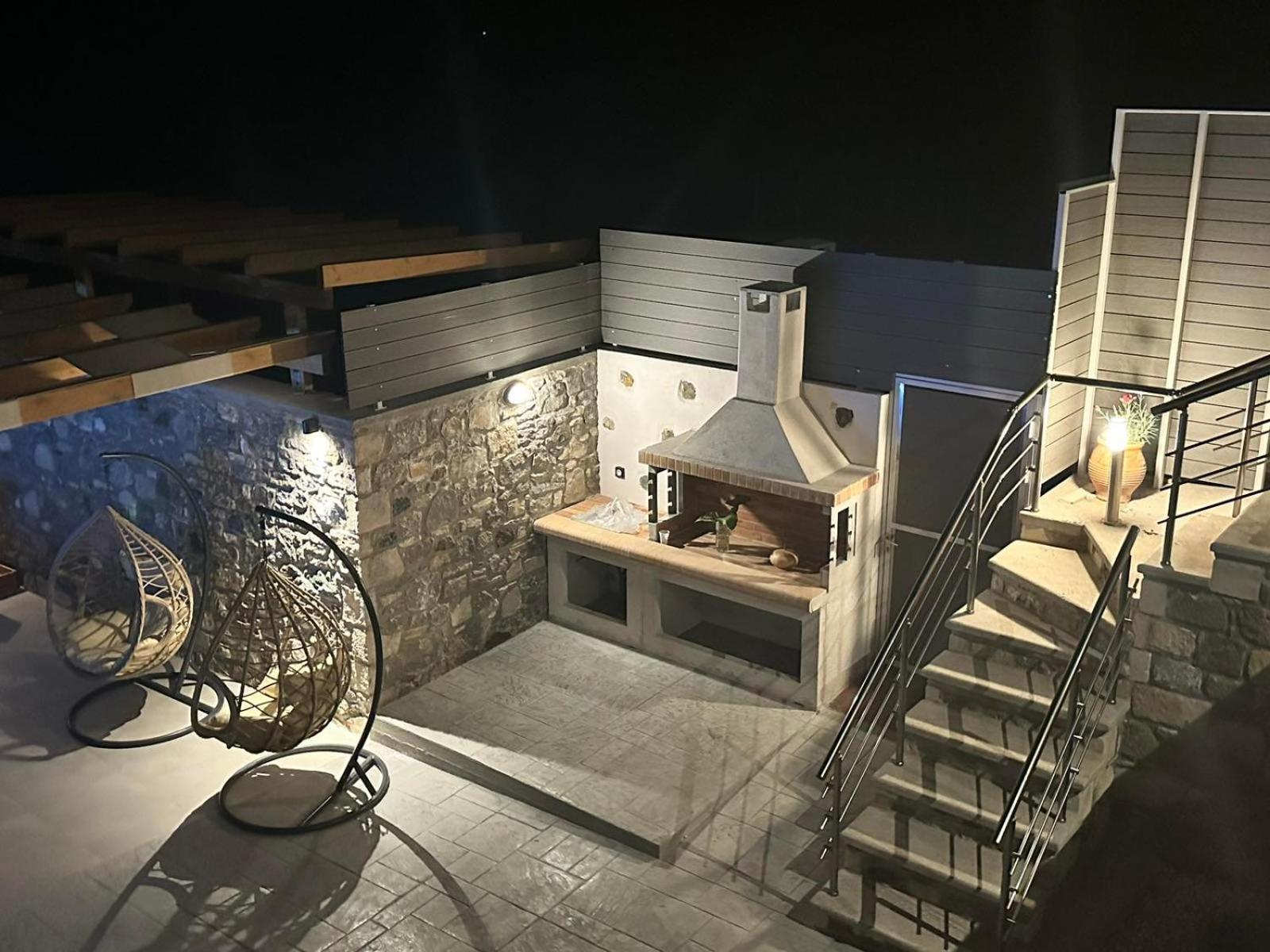 Mediterranean View Villa Makrýgialos المظهر الخارجي الصورة